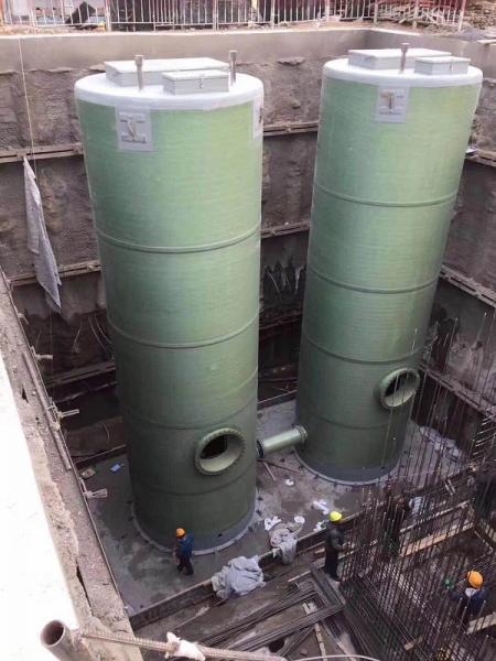 莆田重庆OPPO智能生态科技园安装一体化污水提升泵